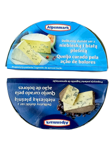 Alpenmark Данський сир з біло-блакитною та блакитною...