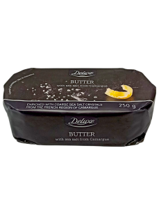 Deluxe Вершкове масло з сіллю, 250 г