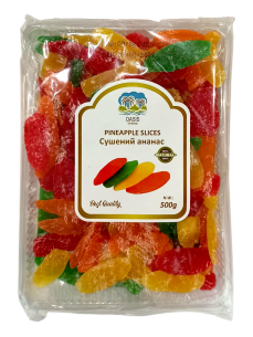 Oasis Сушений ананас листочками, 500 г