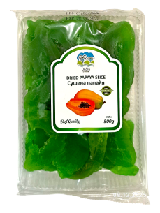Oasis Папая сушена зелена (цукати), 500 г