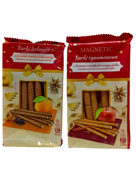 Magnetic Вафельні трубочки з кремом зі смаком...