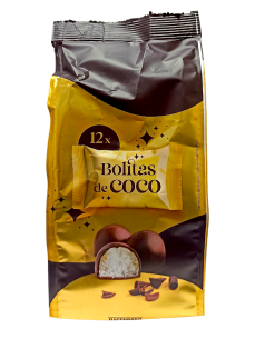 Hacendado Кокосові кульки в шоколаді, 240 г