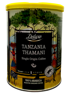 Deluxe Кава мелена 100% арабіка в асортименті, 250 г 2