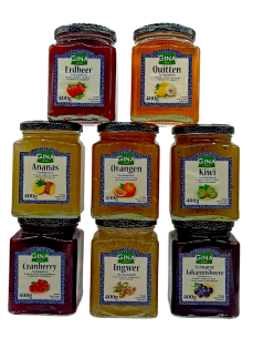 Gina Джем в асортименті, 400 г