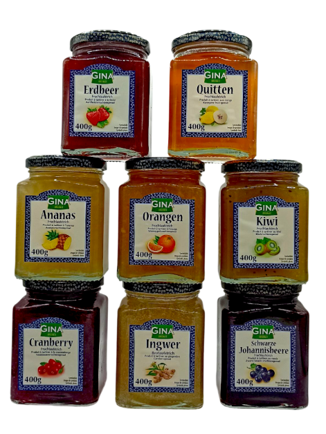 Gina Джем в асортименті, 400 г