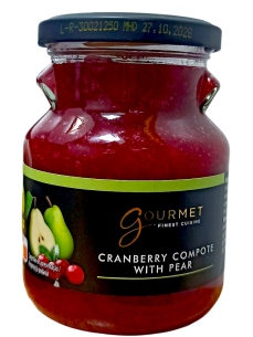 Gourmet Журавлиний соус в асортиметі, 400 г 2