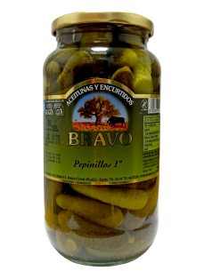 Bravo Корнішони Pepinillos, 1 кг