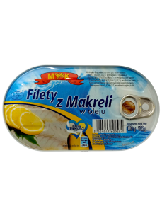 MK Філе скумбрії в олії, 170 г