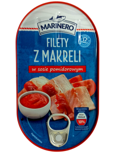 Marinero Філе скумбрії в томатному соусі, 170 г