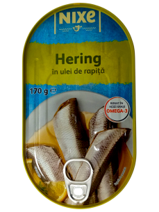 Nixe Оселедець в ріпаковй олії, 170 г
