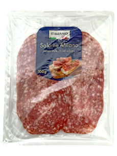 Italiamo Ковбаса салямі Мілано, нарізка 100 г
