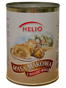 Helio Макова начинка з білого маку, 400 г