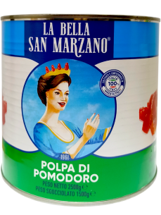 San Marzano Помідор цілі/подріблені ж/б 2500г