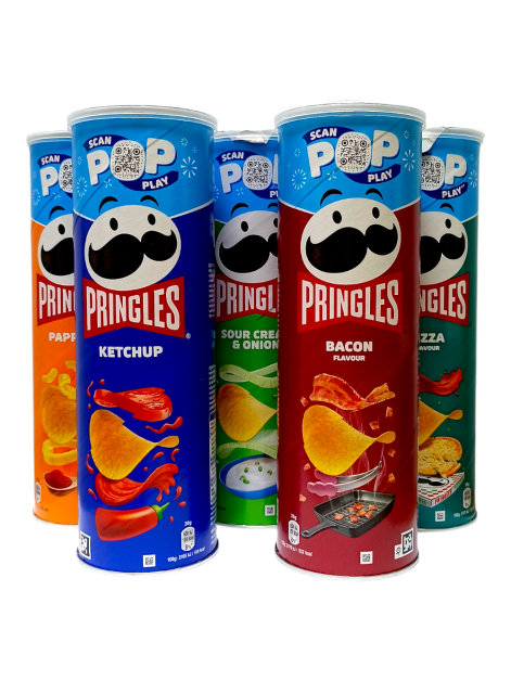Pringles Чіпси в асортименті, 165-200 г