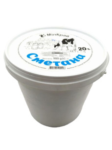 Мілкрай Сметана відро 20% 900г