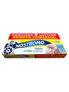 Nostromo Тунець в оливковій олії 8*60г 480г
