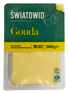 Swiatowid Сир Гауда нарізка 500г