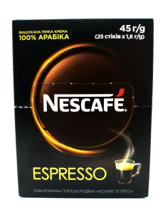 Nescafe Espresso Кава стіки 25шт