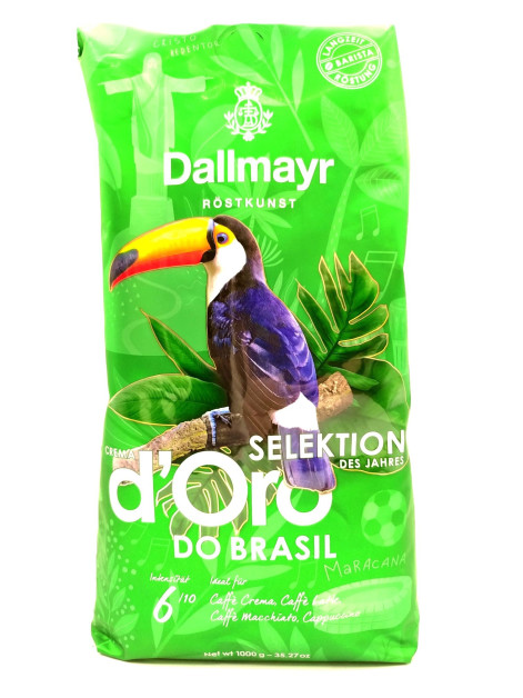 Dallmayr d`Oro do Brasil Кава зернова, 1 кг
