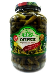 RIO Огірки мариновані пікулі с/б 1350г