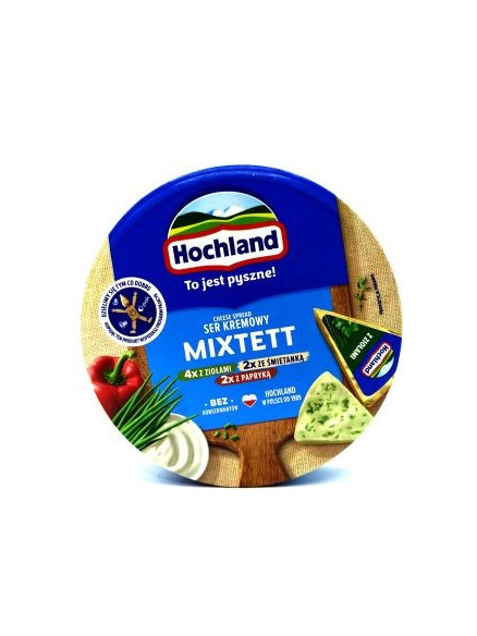 Hochland Плавлені сирки з формі трикутників в асортименті, 180 г