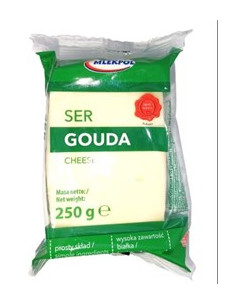 Mlekpol Сир брус Gauda/Edam 250гр