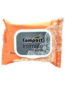 Ultra Compact Вологі серветки інтимні 25 шт