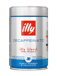 illy Decaffeinato Кава мелена без кофеїну, 250 г