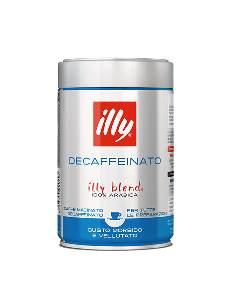 illy Decaffeinato Кава мелена без кофеїну, 250 г
