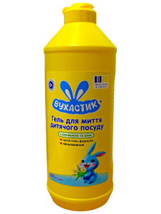 Вухастик Гель для миття дитячої посуди в асортименті, 500 г