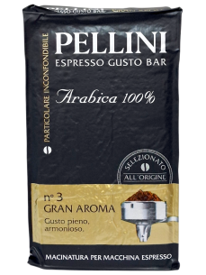 Pellini Espresso Gusto bar Кава мелена, 250 г
