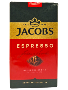 Jacobs Espresso Кава мелена, 450 г