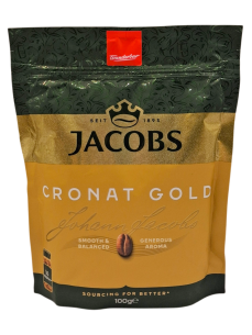 Jacobs Cronat Gold Кава розчинна 100 г
