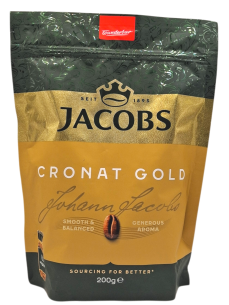 Jacobs Cronat Gold Кава розчинна 200 г