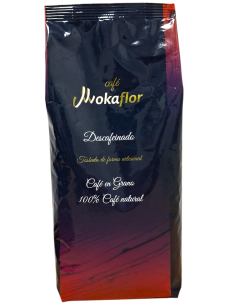 Mokaflor Descafeinado Кава зерно безкофеїнова 1кг