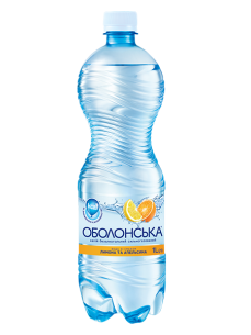 Оболонь Вода газована лимон+апельсин, 500мл