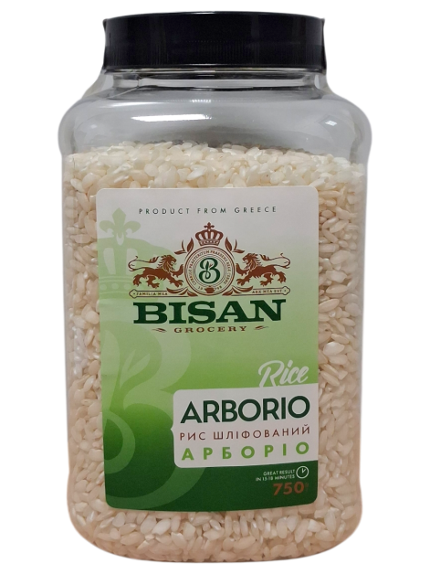Bisan Рис Арборіо, 750 г