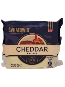 Swiatowid Сир Чеддер Британія, 200 г