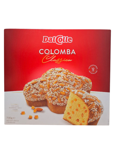 DalColle Colomba З мигдалем та цукатами, 700 г