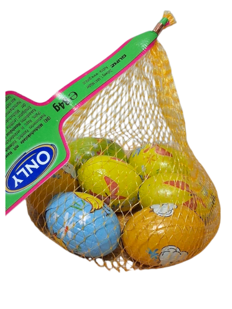 Only шоколадні фігурки в сітці, 84 г